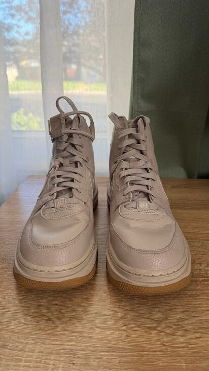 Nike Shoes - Nike Air Force 1 Blush Pink High Utility Sneakers size 9.5